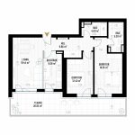 Apartament cu 3 Camere Tip 1 - B1S1 - Drumul Taberei Residence - Apartamente de vanzare Bucuresti - Suprafata utila totala - 102.77 mp