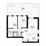 3 Room Apartment Type 4 - B2 - Drumul Taberei Residence - Apartments for Sale in Bucharest - Total Usable Area - 72.50 sqm